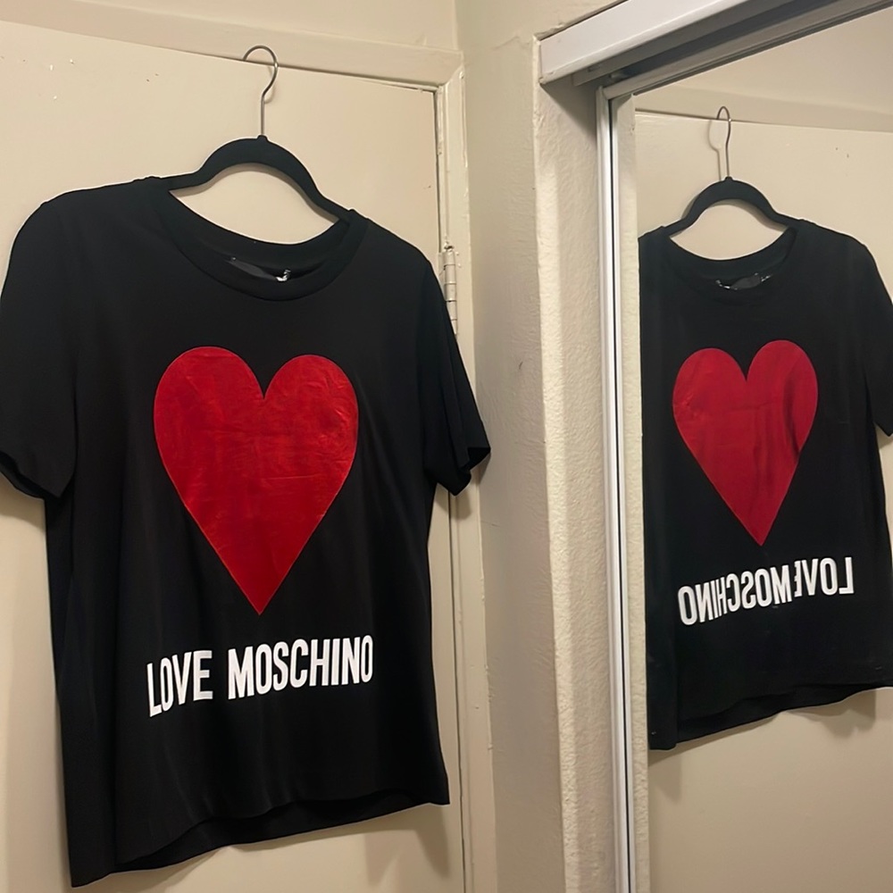 BRAND NEW W TAGS Love Moschino shirt